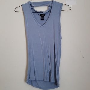 Baby Blue Collared Tank
